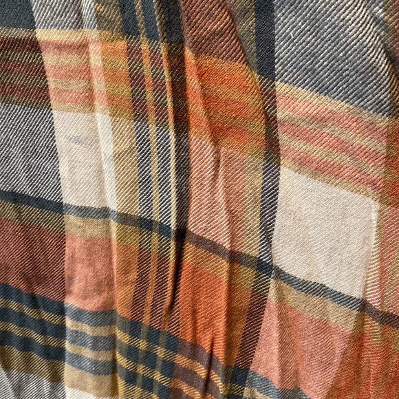 NWOT Flannel Lace Cardigan - Picture 4 of 9